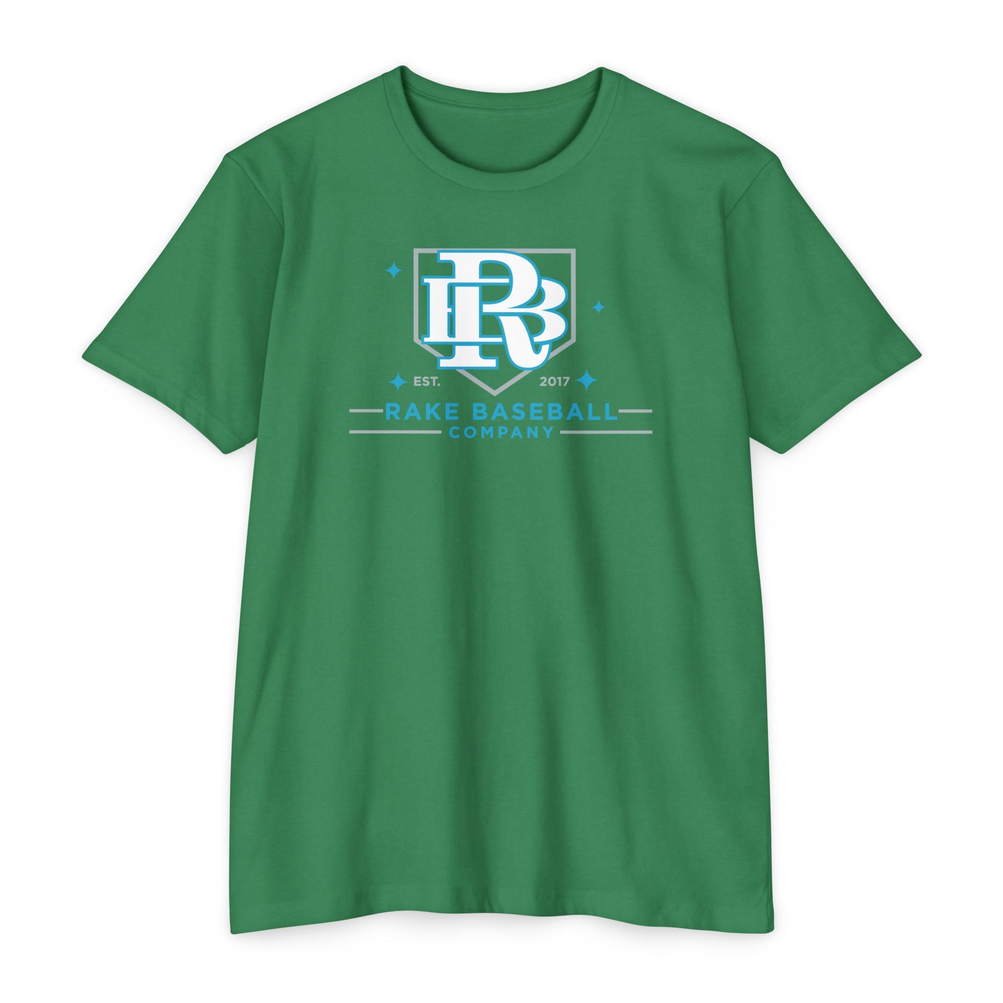 RB Homeplate Tee - Rake Baseball Company - RAKE BASEBALL | BASEBALL T-SHIRT | BASEBALL CLOTHING | GOOD VIBES ONLY