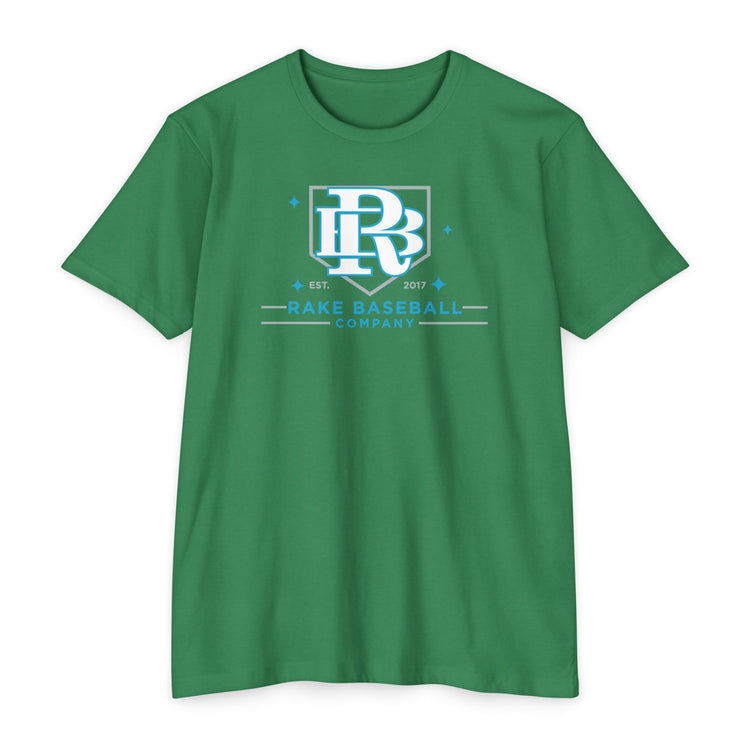 RB Homeplate Tee - Rake Baseball Company - RAKE BASEBALL | BASEBALL T-SHIRT | BASEBALL CLOTHING | GOOD VIBES ONLY