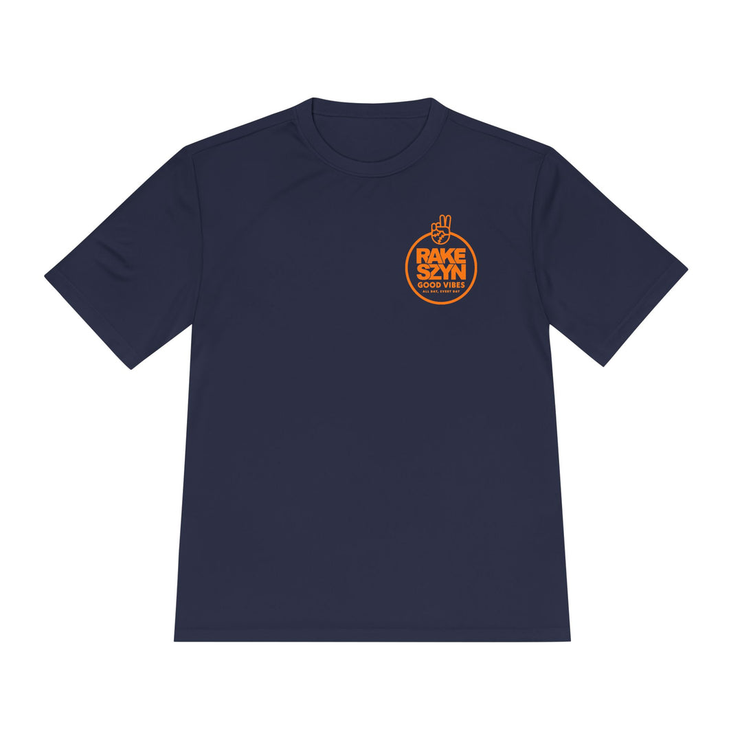 Rake SZYN Dry Fit Tee - Rake Baseball Company - RAKE BASEBALL | BASEBALL T-SHIRT | BASEBALL CLOTHING | GOOD VIBES ONLY