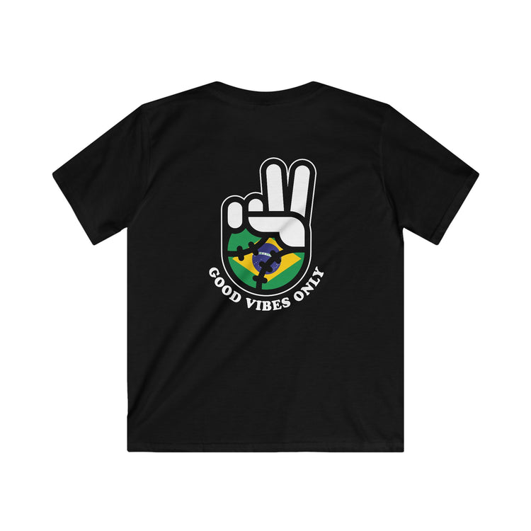 Kids Brazil Inspired WBC Edition Tee - Rake Baseball Company - RAKE BASEBALL | BASEBALL T-SHIRT | BASEBALL CLOTHING | GOOD VIBES ONLY