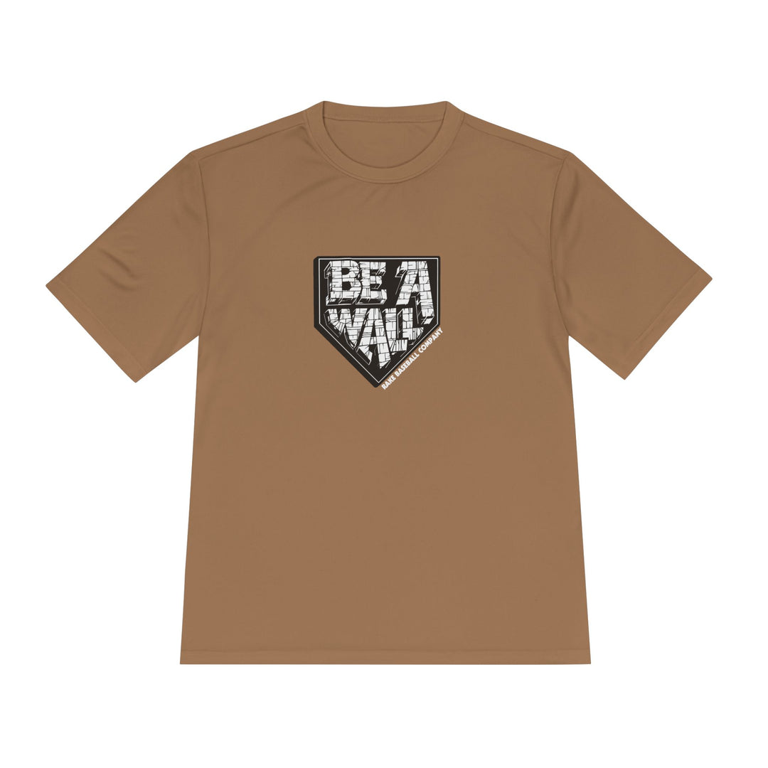 Be A Wall Catchers Dry Fit Tee - Rake Baseball Company - RAKE BASEBALL | BASEBALL T-SHIRT | BASEBALL CLOTHING | GOOD VIBES ONLY