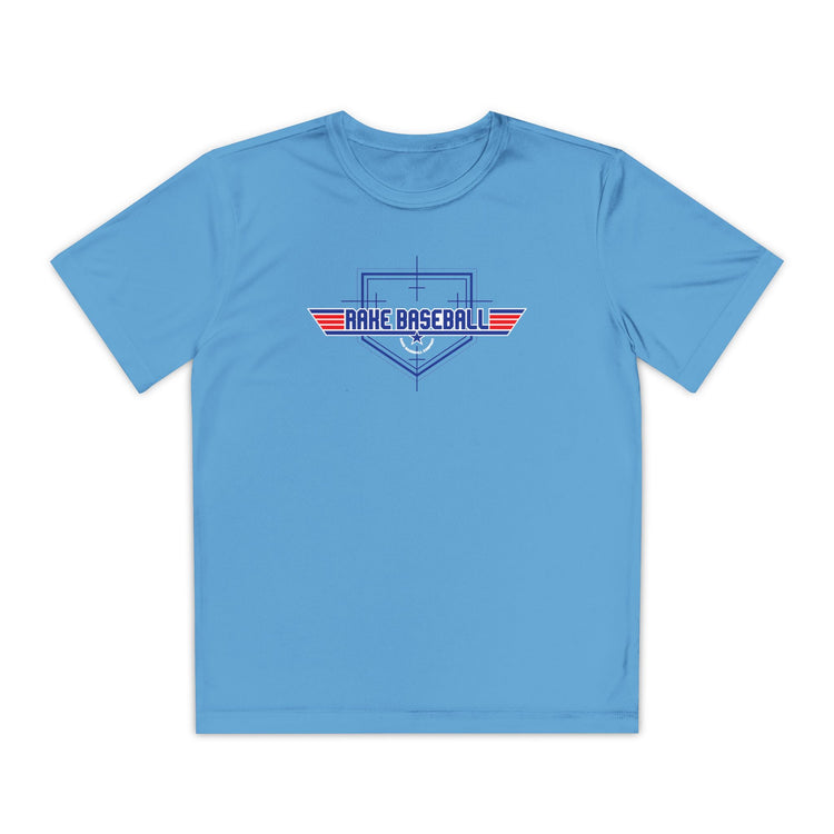 Kids Rake Need For Speed Tee Dry Fit Tee - Rake Baseball Company - RAKE BASEBALL | BASEBALL T-SHIRT | BASEBALL CLOTHING | GOOD VIBES ONLY