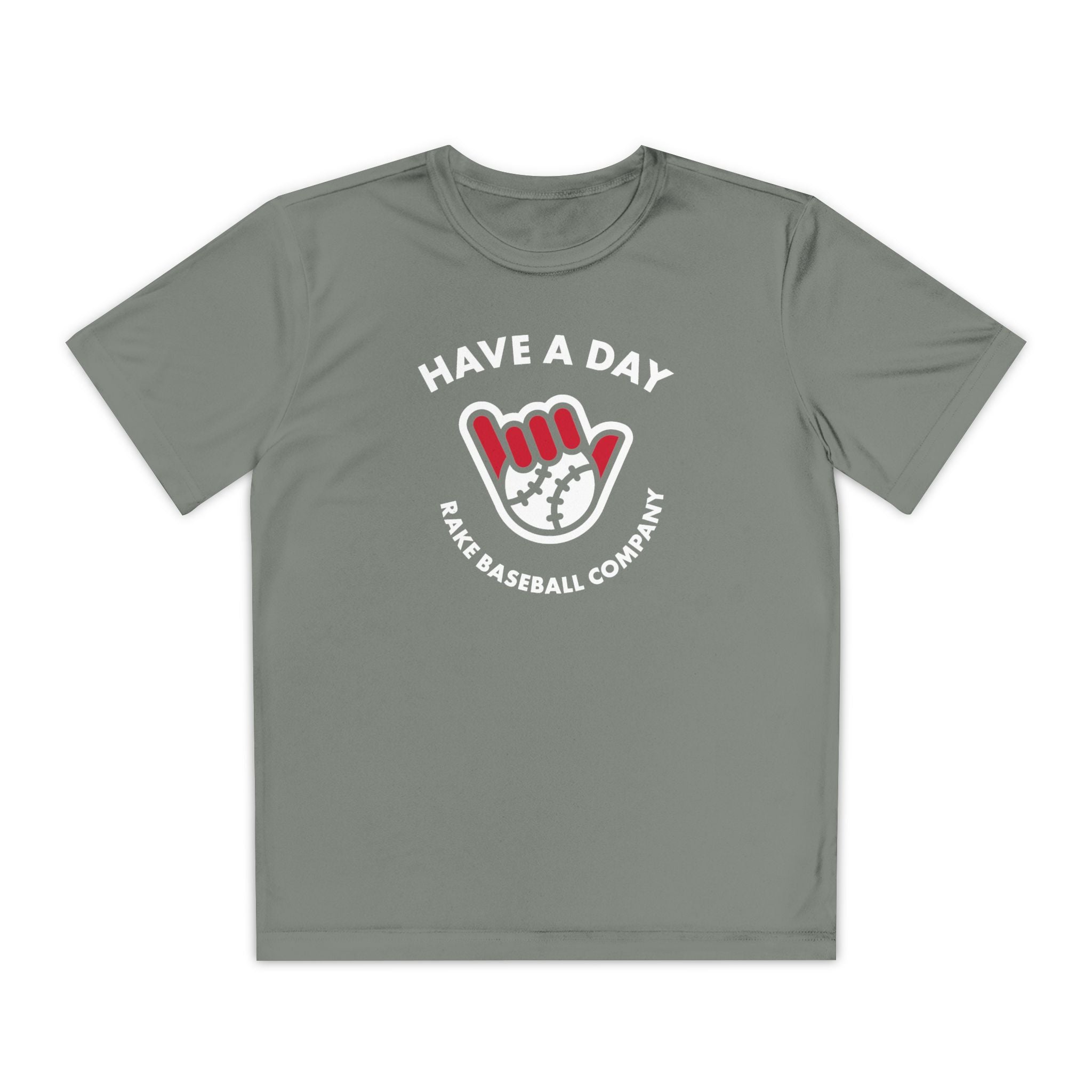 Kids Have A Day Dry Fit Tee - Rake Baseball Company - RAKE BASEBALL | BASEBALL T-SHIRT | BASEBALL CLOTHING | GOOD VIBES ONLY