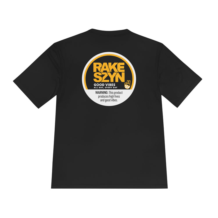 Rake SZYN Dry Fit Tee - Rake Baseball Company - RAKE BASEBALL | BASEBALL T-SHIRT | BASEBALL CLOTHING | GOOD VIBES ONLY