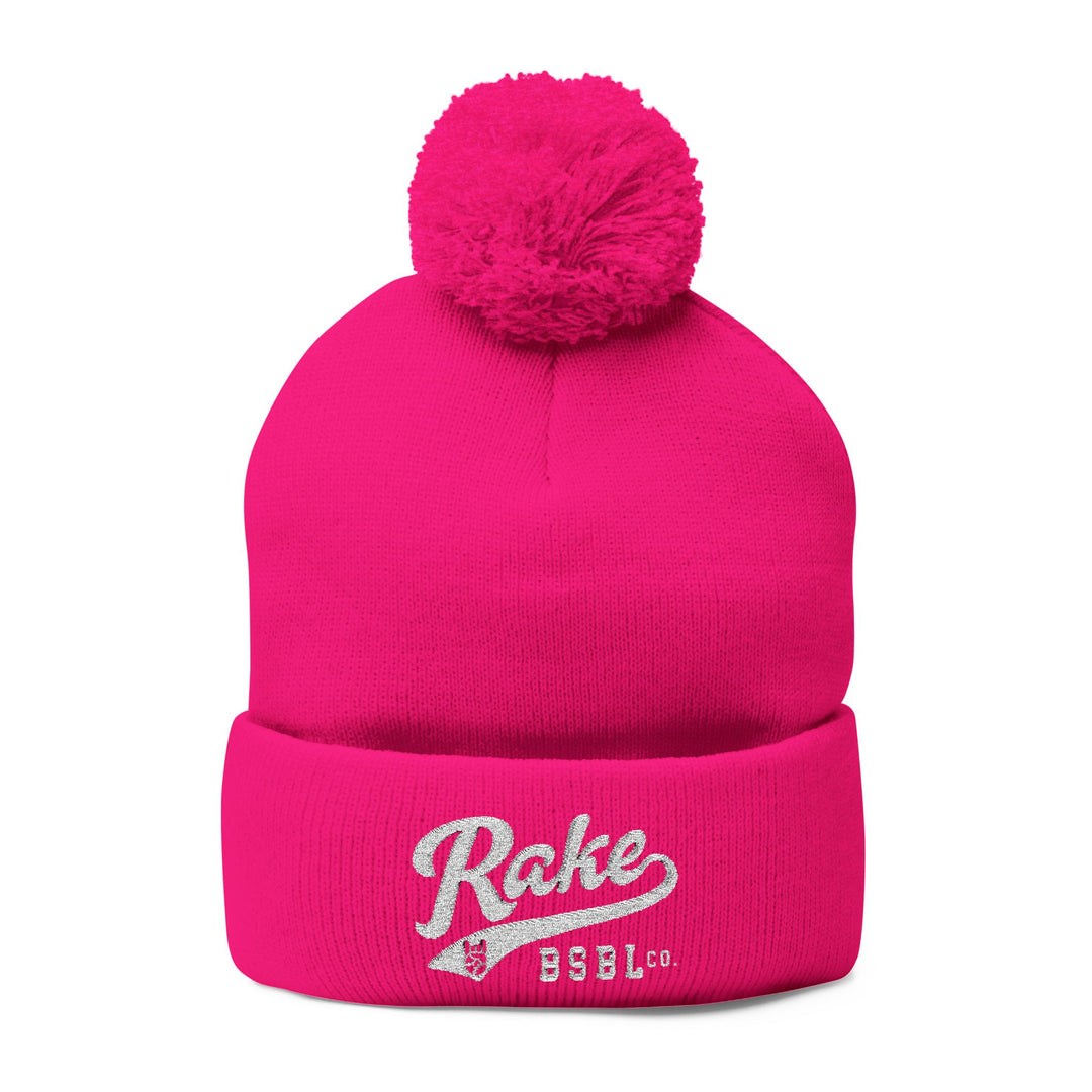 Rake Script Pom-Pom Beanie