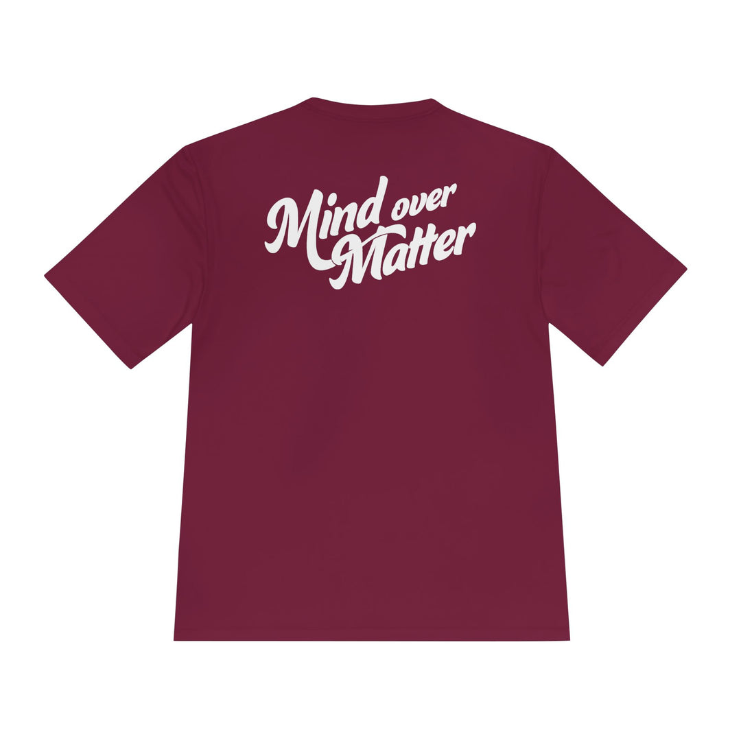 Mind Over Matter Dry Fit Tee - Rake Baseball Company - RAKE BASEBALL | BASEBALL T-SHIRT | BASEBALL CLOTHING | GOOD VIBES ONLY