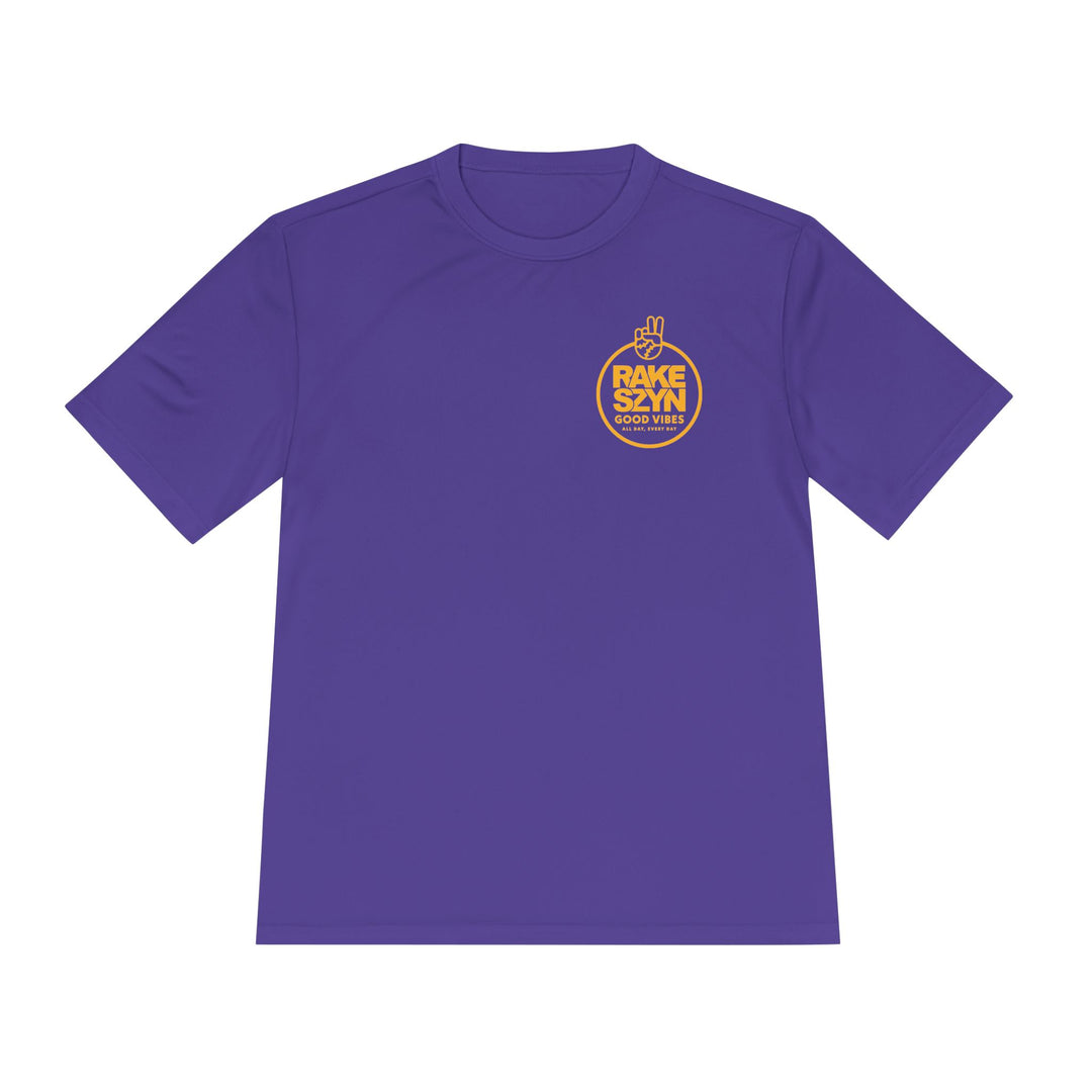 Rake SZYN Dry Fit Tee - Rake Baseball Company - RAKE BASEBALL | BASEBALL T-SHIRT | BASEBALL CLOTHING | GOOD VIBES ONLY