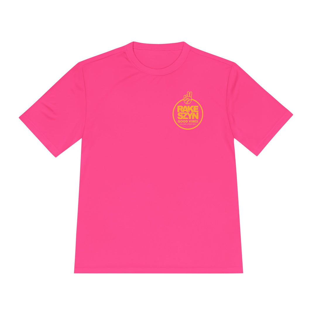 Rake SZYN Dry Fit Tee - Rake Baseball Company - RAKE BASEBALL | BASEBALL T-SHIRT | BASEBALL CLOTHING | GOOD VIBES ONLY