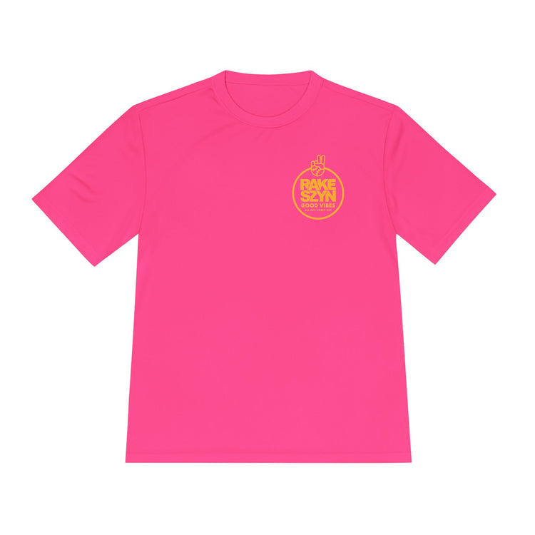Rake SZYN Dry Fit Tee - Rake Baseball Company - RAKE BASEBALL | BASEBALL T-SHIRT | BASEBALL CLOTHING | GOOD VIBES ONLY