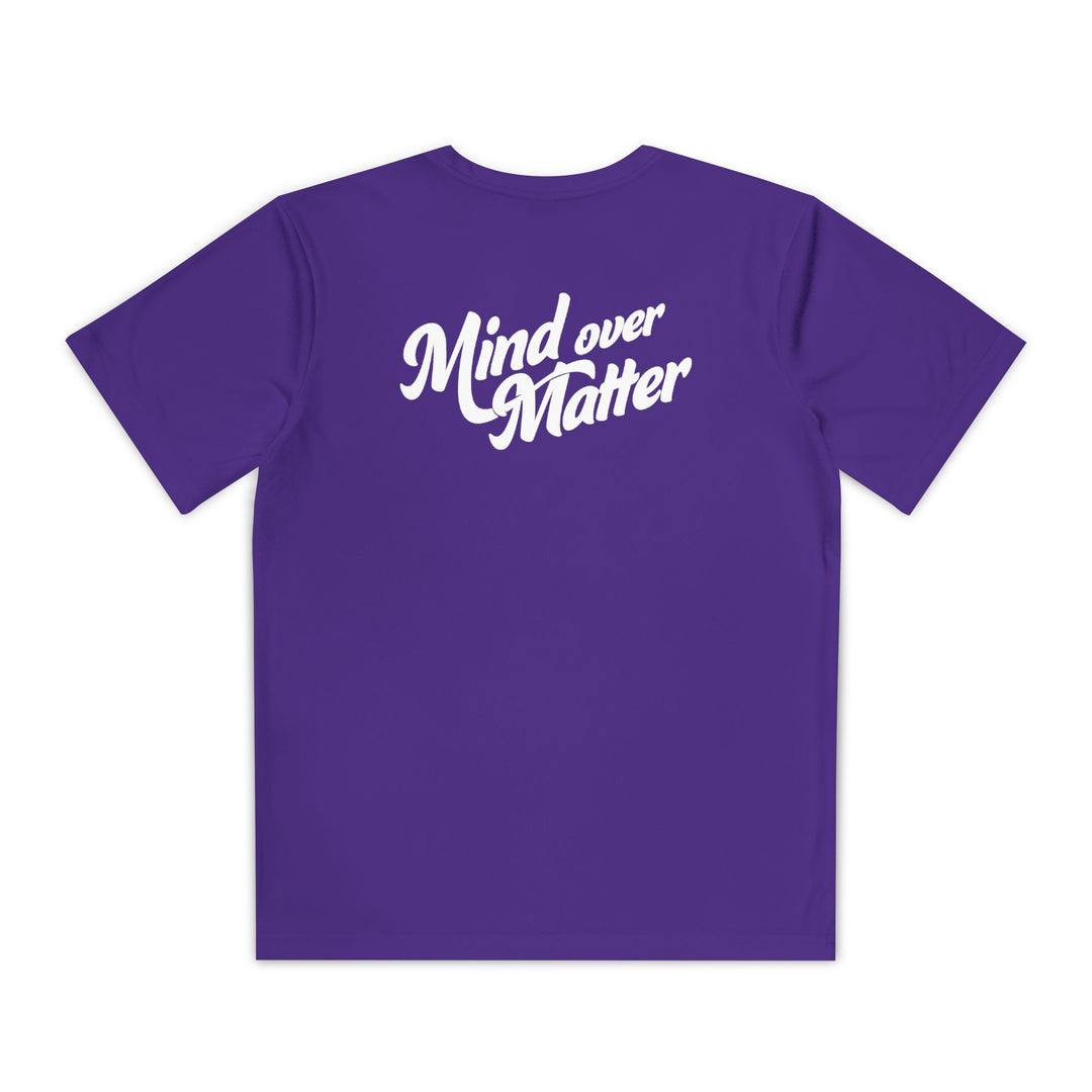 Kids Mind Over Matter Dry Fit Tee - Rake Baseball Company - RAKE BASEBALL | BASEBALL T-SHIRT | BASEBALL CLOTHING | GOOD VIBES ONLY