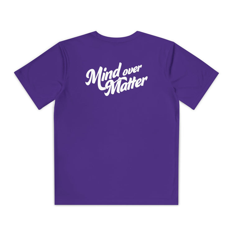 Kids Mind Over Matter Dry Fit Tee - Rake Baseball Company - RAKE BASEBALL | BASEBALL T-SHIRT | BASEBALL CLOTHING | GOOD VIBES ONLY