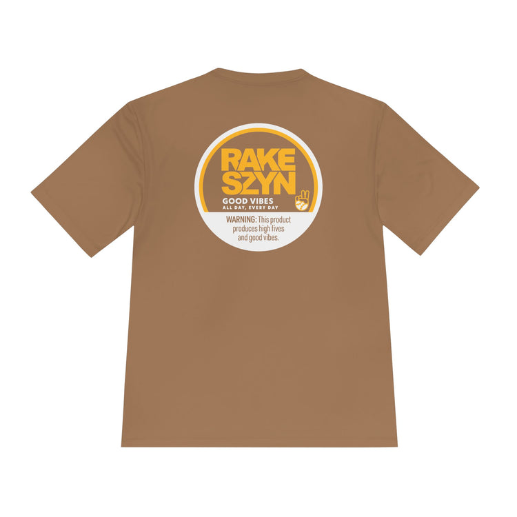 Rake SZYN Dry Fit Tee - Rake Baseball Company - RAKE BASEBALL | BASEBALL T-SHIRT | BASEBALL CLOTHING | GOOD VIBES ONLY