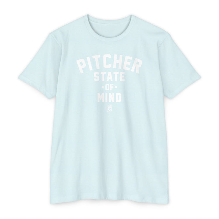Pitcher State of Mind Tee - Rake Baseball Company - RAKE BASEBALL | BASEBALL T-SHIRT | BASEBALL CLOTHING | GOOD VIBES ONLY