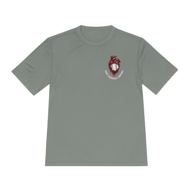 My True Love Baseball Dry Fit Tee - Rake Baseball Company - RAKE BASEBALL | BASEBALL T-SHIRT | BASEBALL CLOTHING | GOOD VIBES ONLY