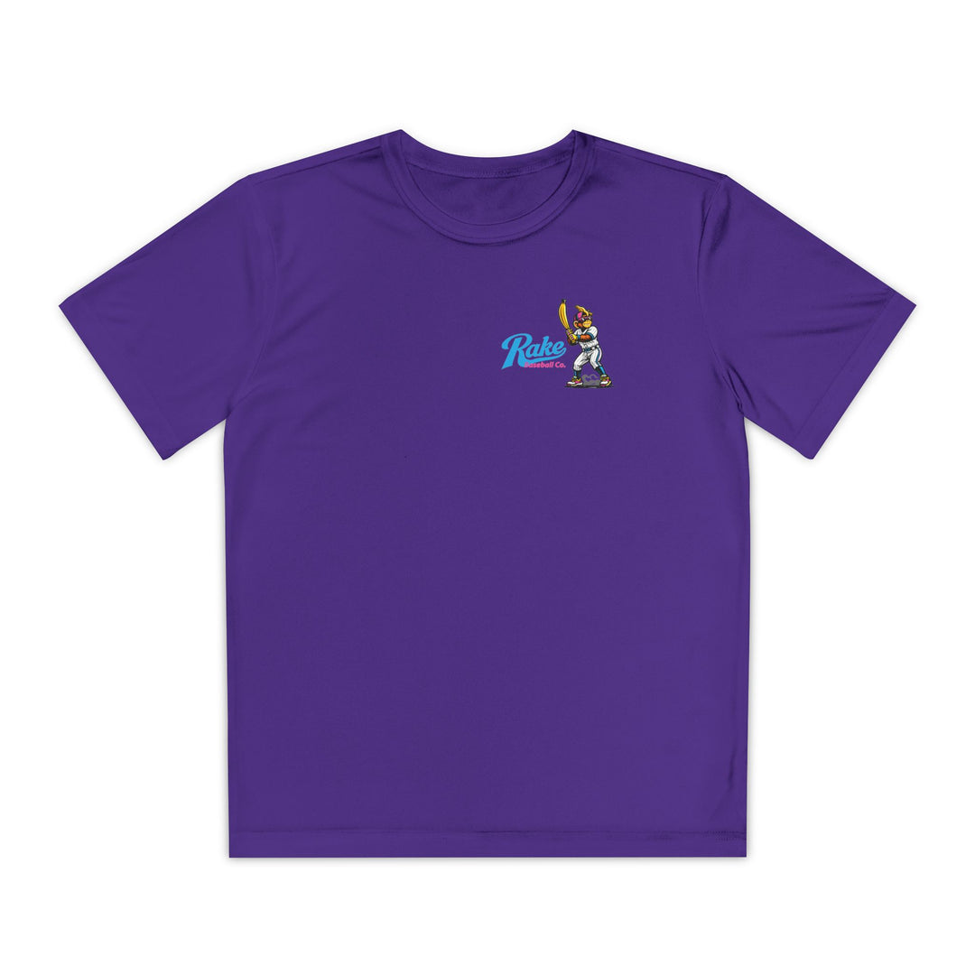 Kids Party Animals Inspired Dry Fit Tee - Rake Baseball Company - RAKE BASEBALL | BASEBALL T-SHIRT | BASEBALL CLOTHING | GOOD VIBES ONLY