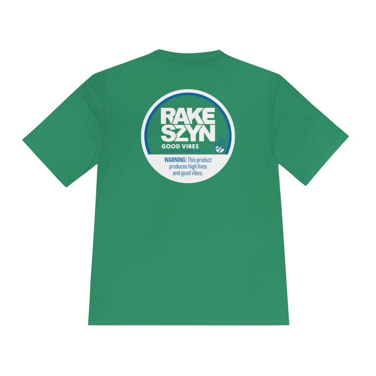 Rake SZYN Dry Fit Tee - Rake Baseball Company - RAKE BASEBALL | BASEBALL T-SHIRT | BASEBALL CLOTHING | GOOD VIBES ONLY