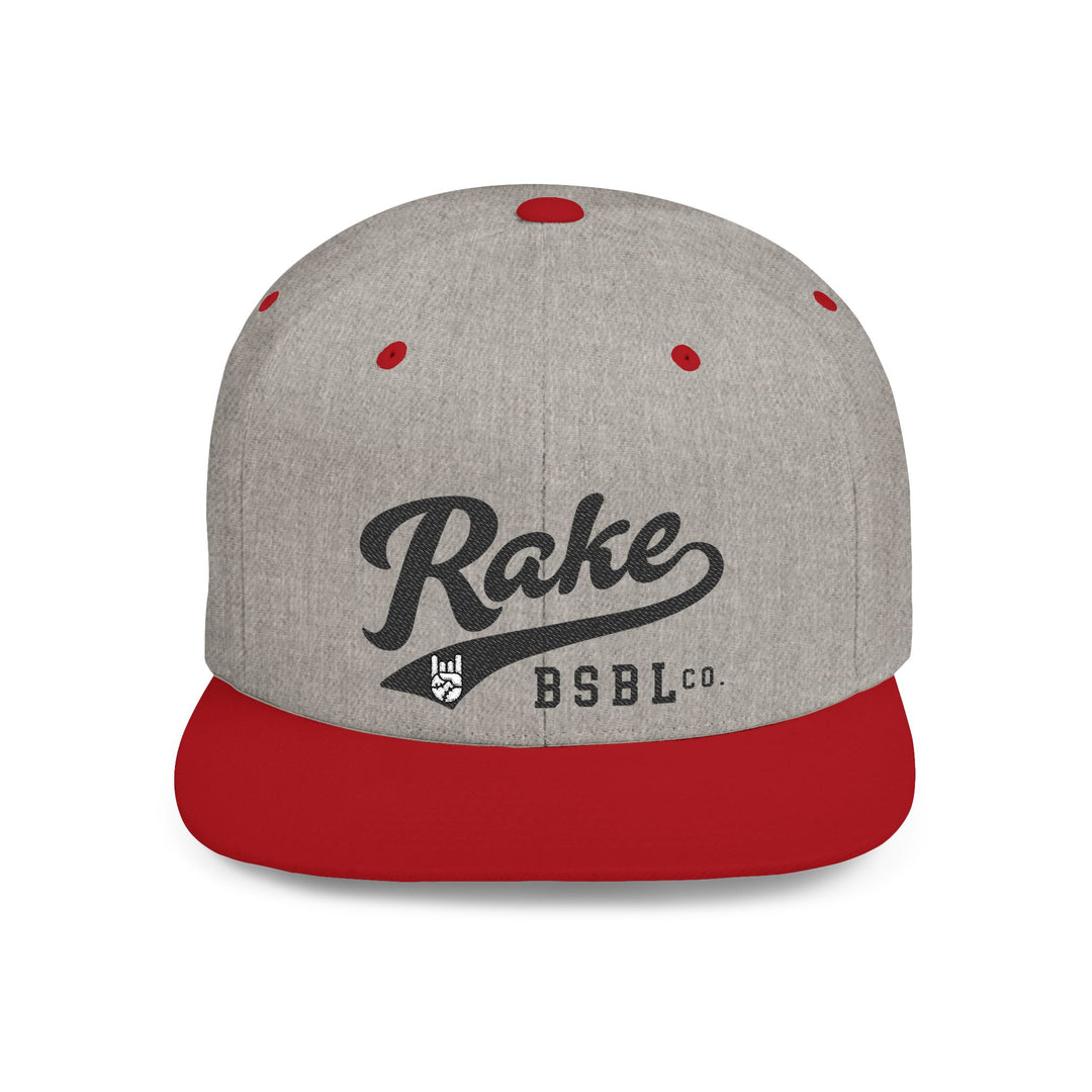 Rake Script Snapback Hat