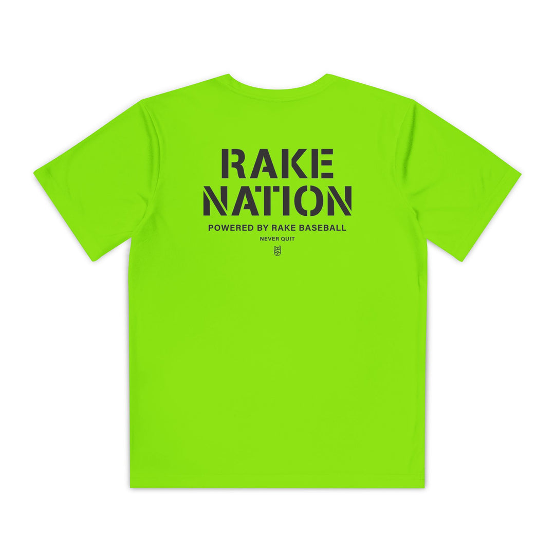 Kids Rake Nation Dry Fit Tee