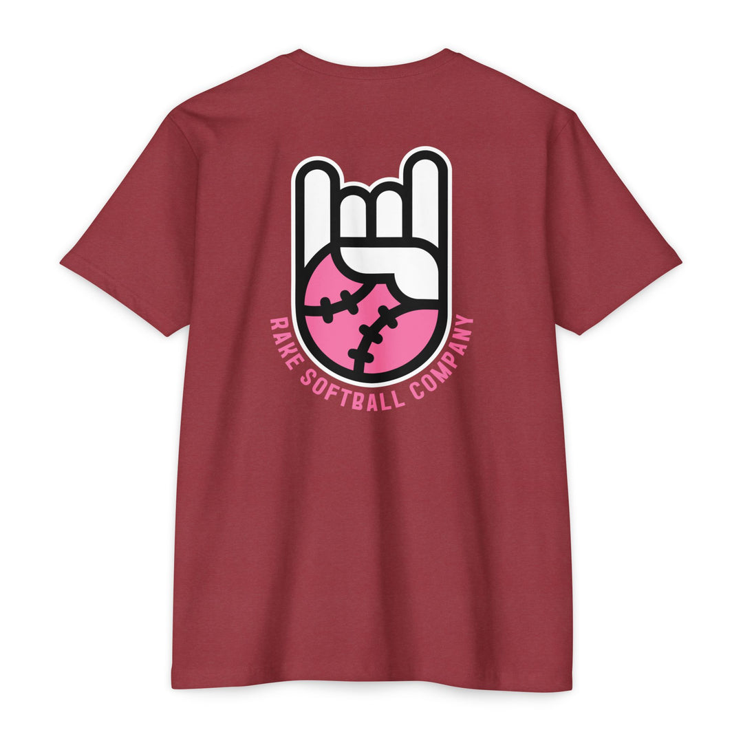 Rake Softball Company Tee - Rake Baseball Company - RAKE BASEBALL | BASEBALL T-SHIRT | BASEBALL CLOTHING | GOOD VIBES ONLY
