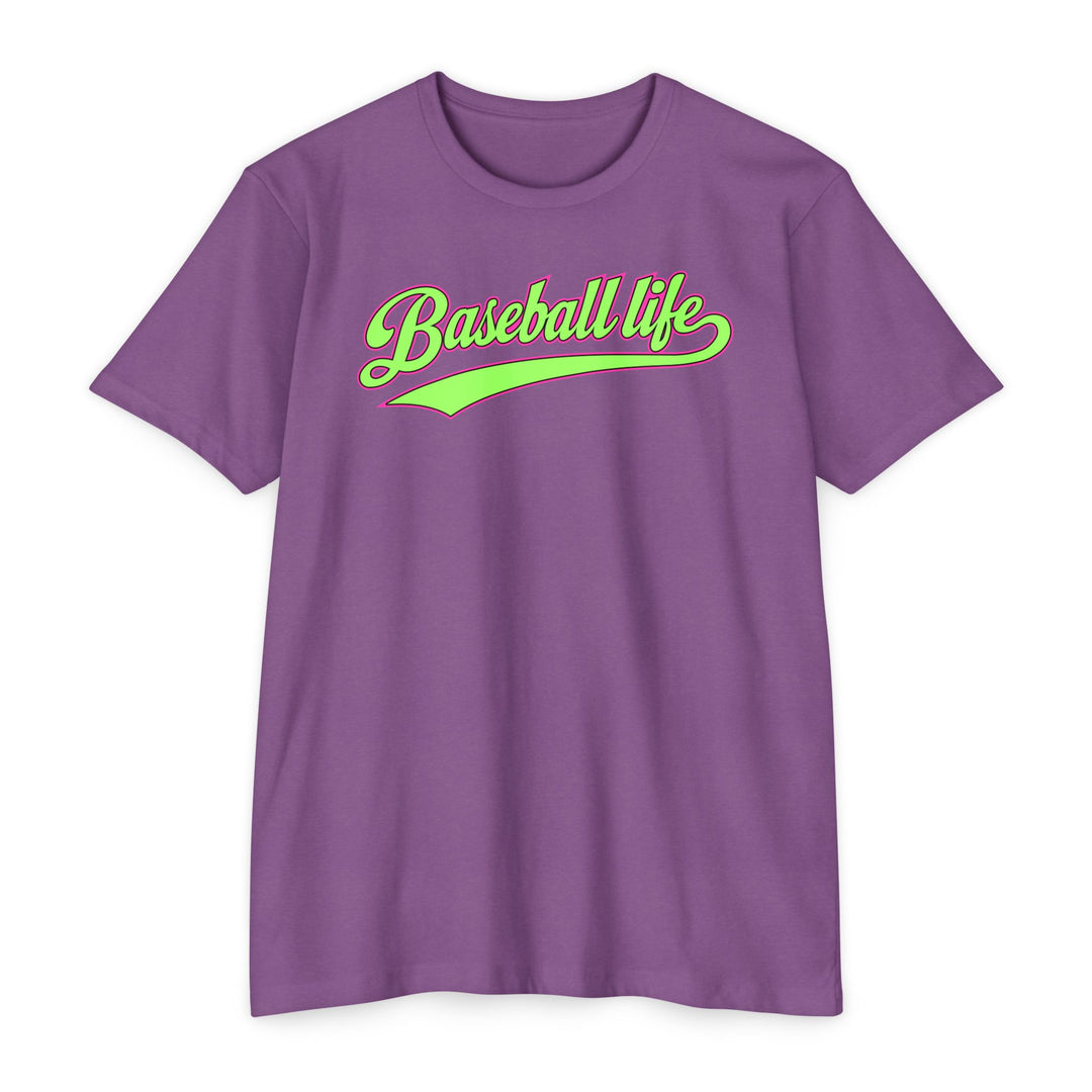 Baseball Life Green Edition Tee