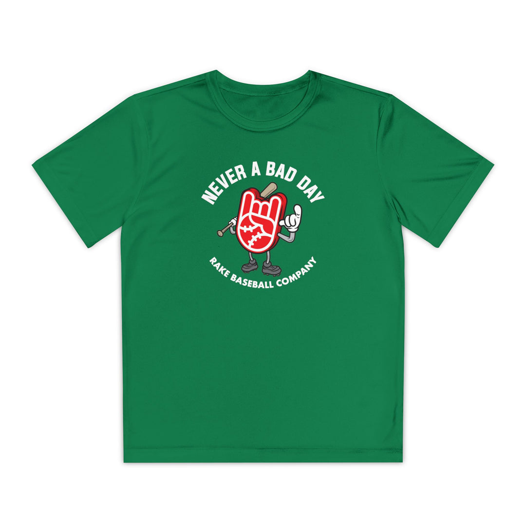 Kids "Never A Bad Day" Dry Fit Tee