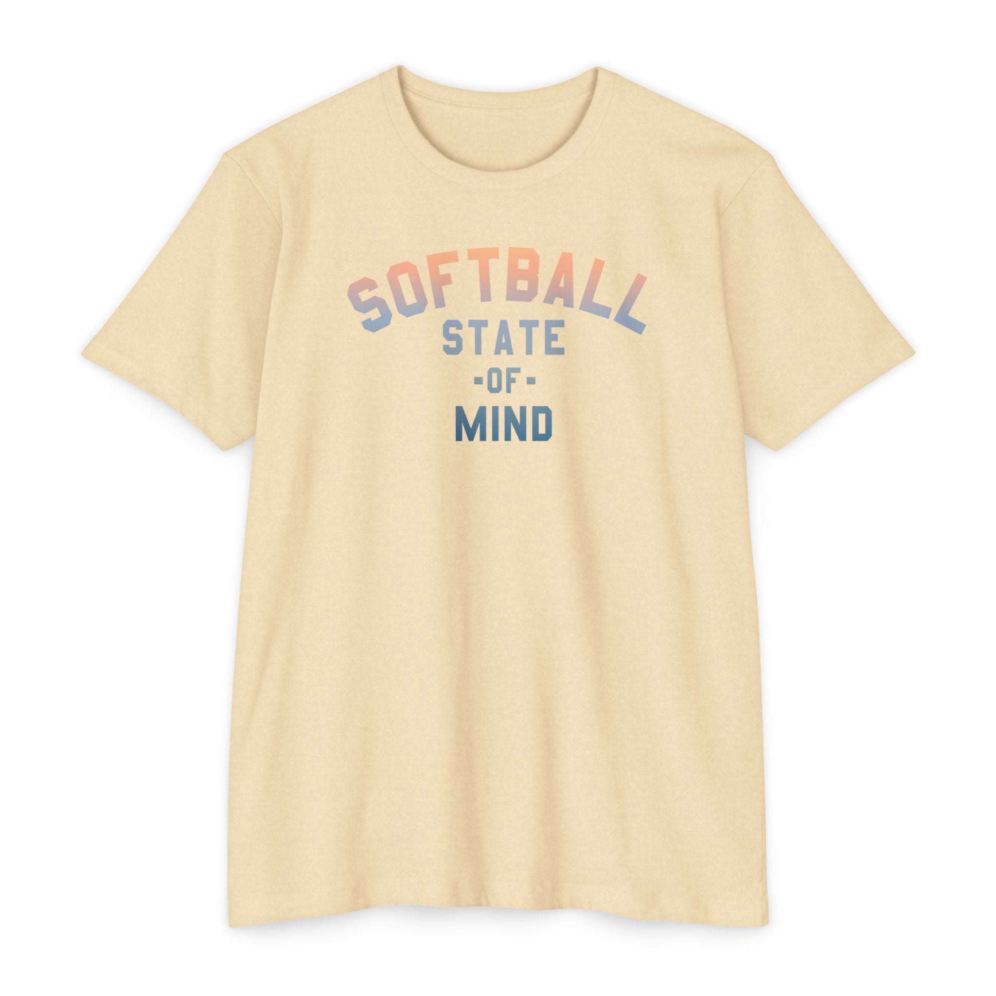 Softball State Of Mind Tee - Rake Baseball Company - RAKE BASEBALL | BASEBALL T-SHIRT | BASEBALL CLOTHING | GOOD VIBES ONLY