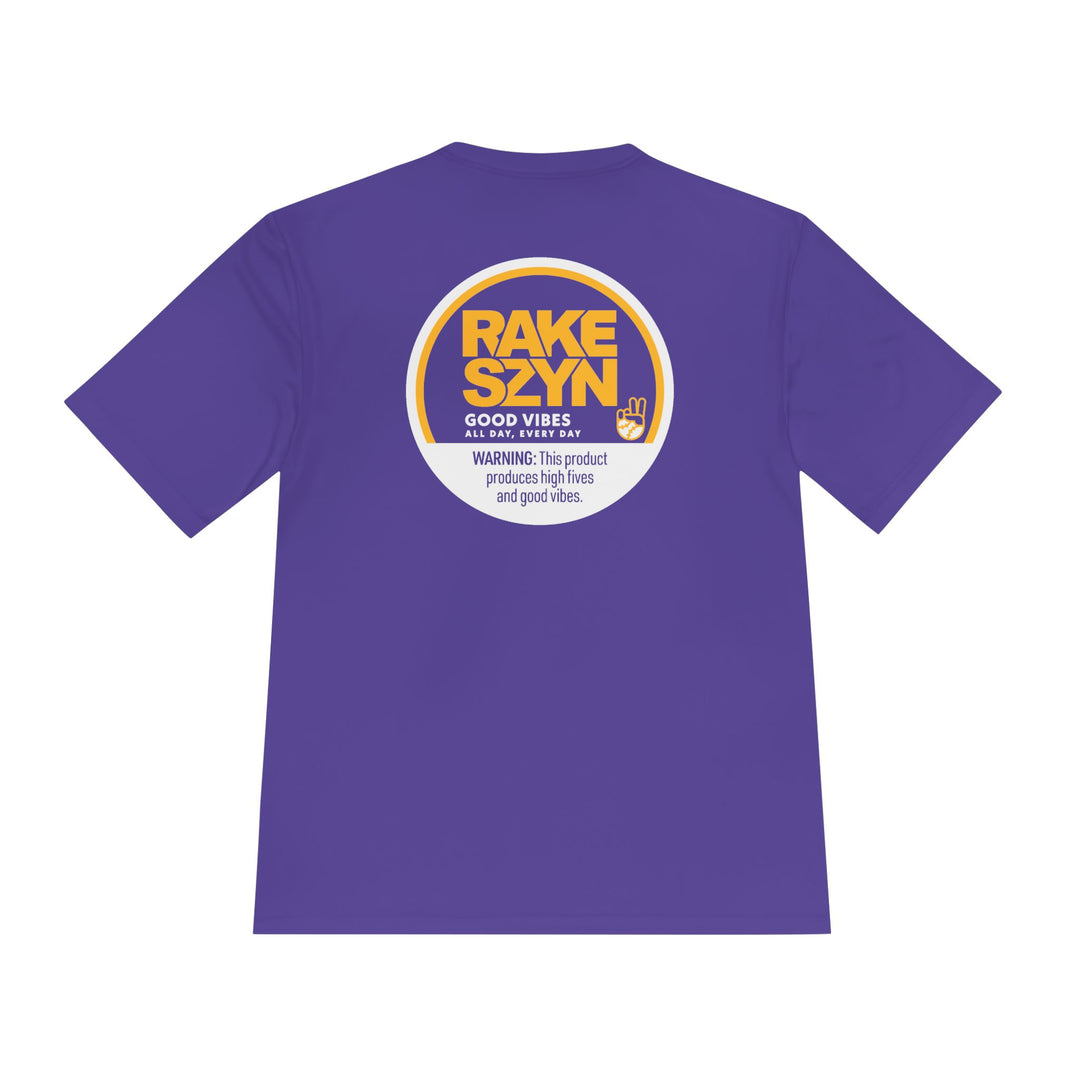Rake SZYN Dry Fit Tee - Rake Baseball Company - RAKE BASEBALL | BASEBALL T-SHIRT | BASEBALL CLOTHING | GOOD VIBES ONLY