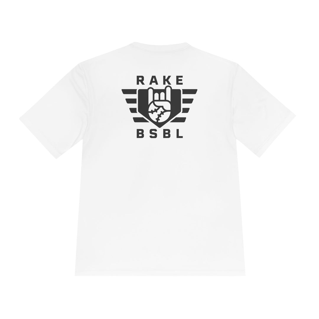 Rake Flag Dry Fit Tee - Rake Baseball Company - RAKE BASEBALL | BASEBALL T-SHIRT | BASEBALL CLOTHING | GOOD VIBES ONLY