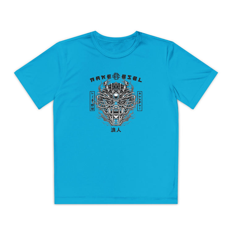 Kids Ronin Catchers Dry Fit Tee - Rake Baseball Company - RAKE BASEBALL | BASEBALL T-SHIRT | BASEBALL CLOTHING | GOOD VIBES ONLY