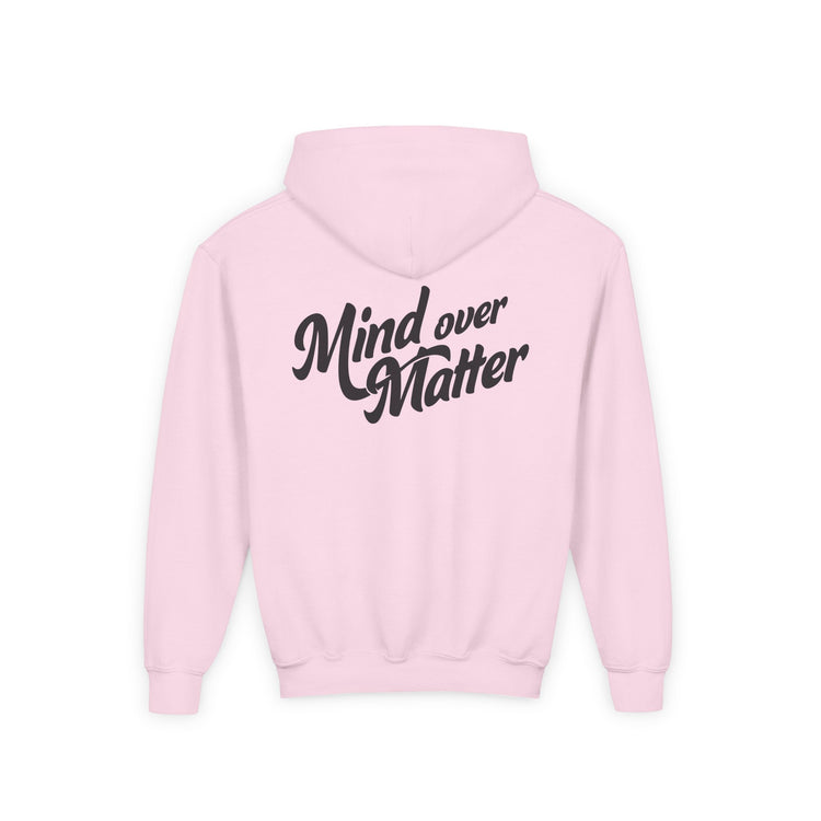 Kids Mind Over Matter Hoodie - Rake Baseball Company - RAKE BASEBALL | BASEBALL T-SHIRT | BASEBALL CLOTHING | GOOD VIBES ONLY