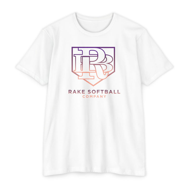 RB Homeplate Softball Tee - Rake Baseball Company - RAKE BASEBALL | BASEBALL T-SHIRT | BASEBALL CLOTHING | GOOD VIBES ONLY