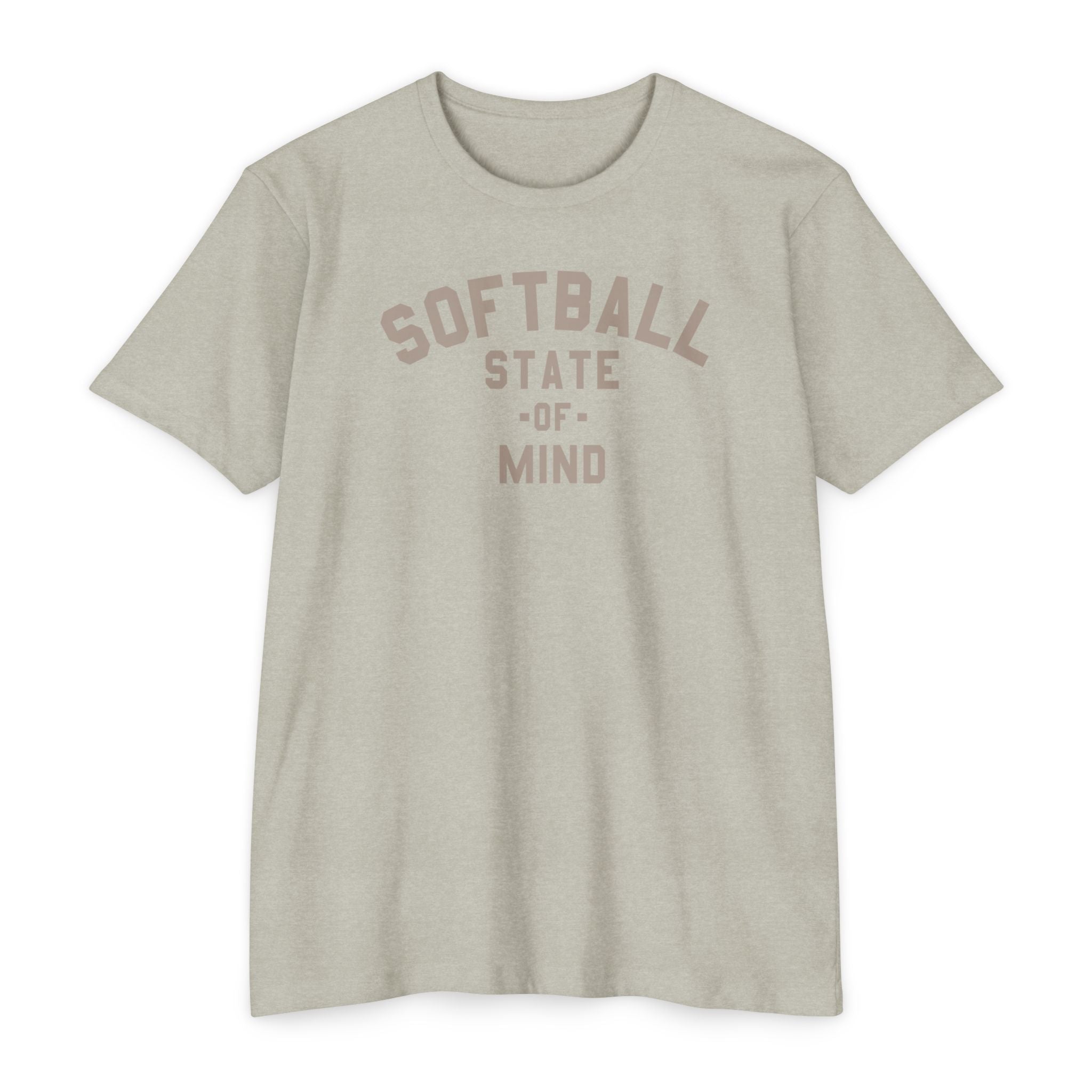 Softball State Of Mind Tee - Rake Baseball Company - RAKE BASEBALL | BASEBALL T-SHIRT | BASEBALL CLOTHING | GOOD VIBES ONLY