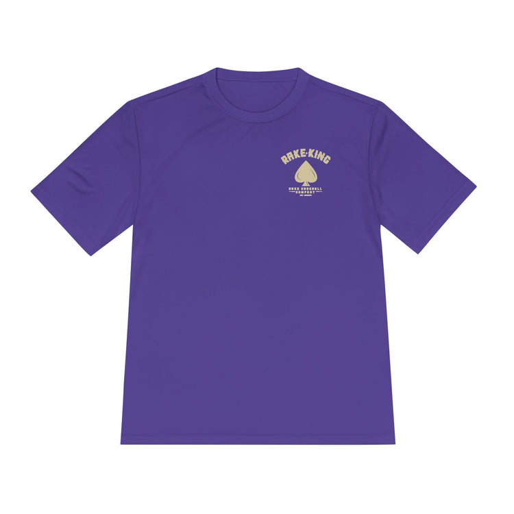 Rake King Dry Fit Tee - Rake Baseball Company - RAKE BASEBALL | BASEBALL T-SHIRT | BASEBALL CLOTHING | GOOD VIBES ONLY