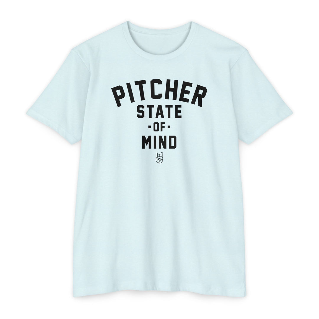 Pitcher State of Mind Tee - Rake Baseball Company - RAKE BASEBALL | BASEBALL T-SHIRT | BASEBALL CLOTHING | GOOD VIBES ONLY
