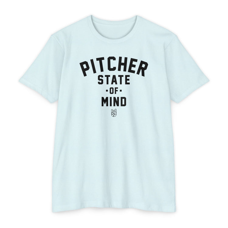 Pitcher State of Mind Tee - Rake Baseball Company - RAKE BASEBALL | BASEBALL T-SHIRT | BASEBALL CLOTHING | GOOD VIBES ONLY