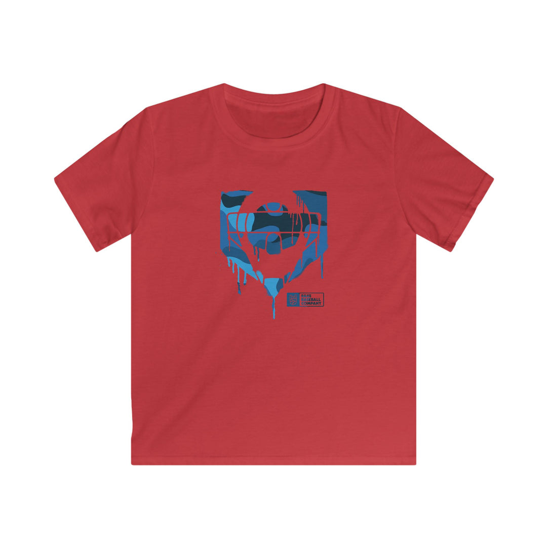 Kids Rake Catchers Blue Camo Drip