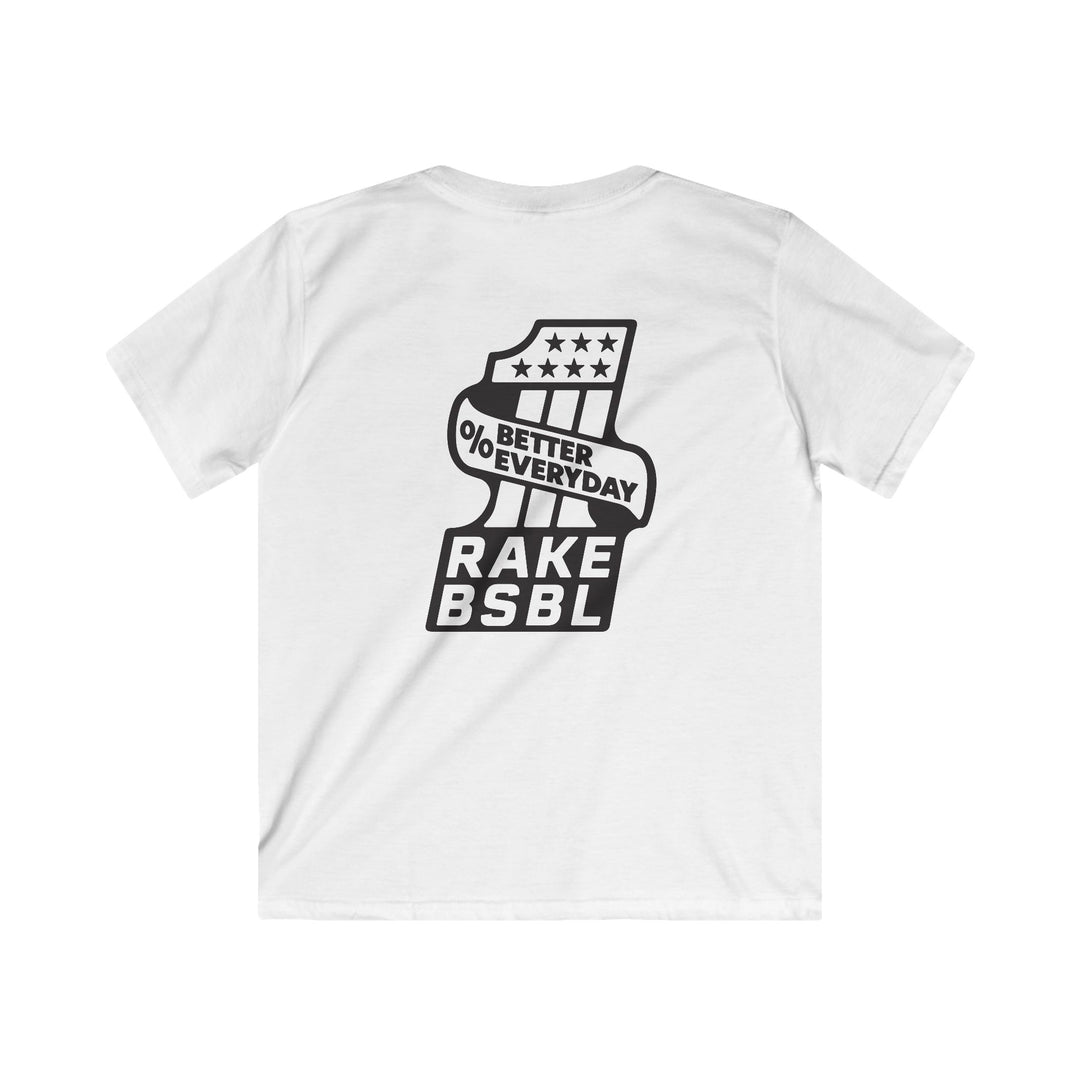 Kids Rake One Percent Better Tee