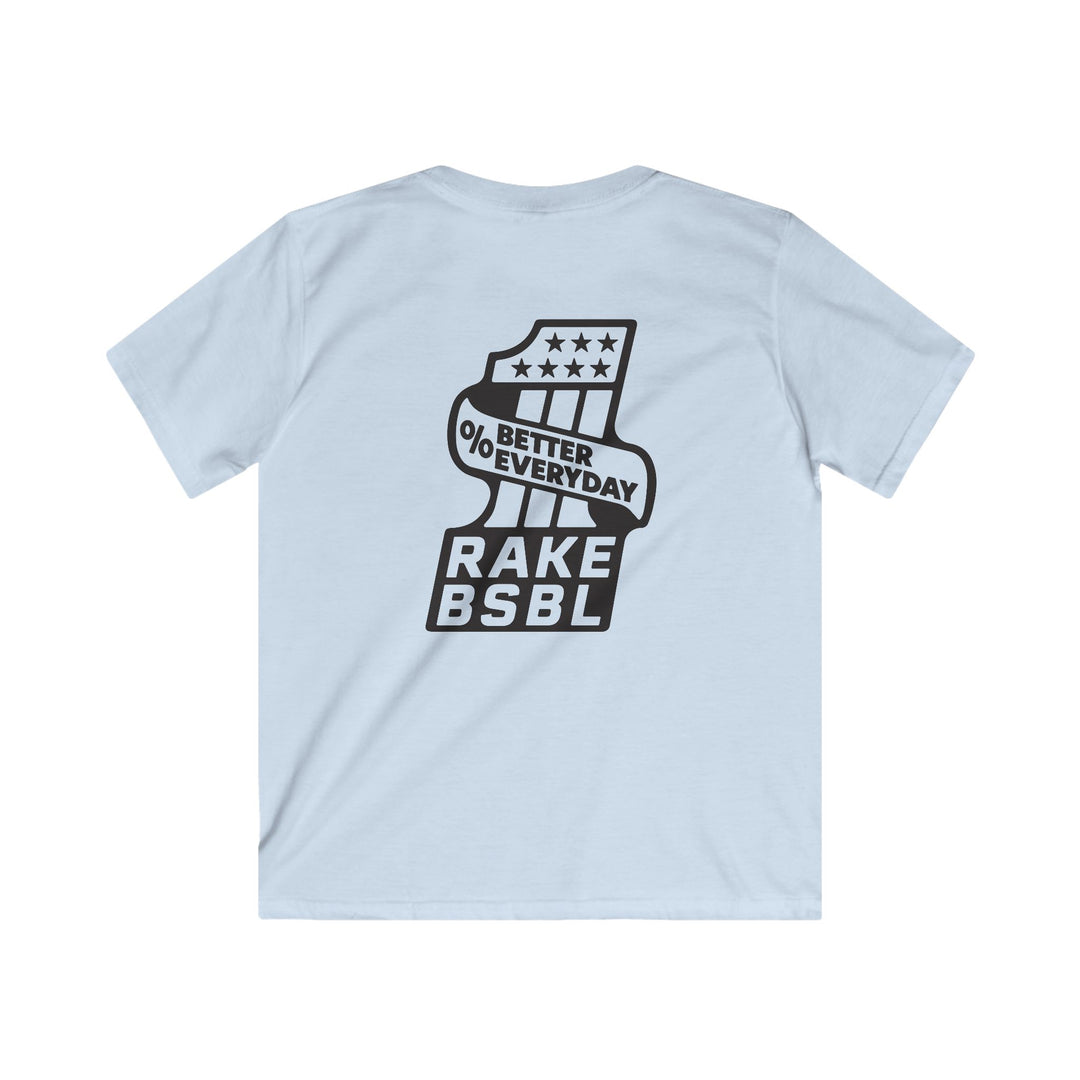 Kids Rake One Percent Better Tee