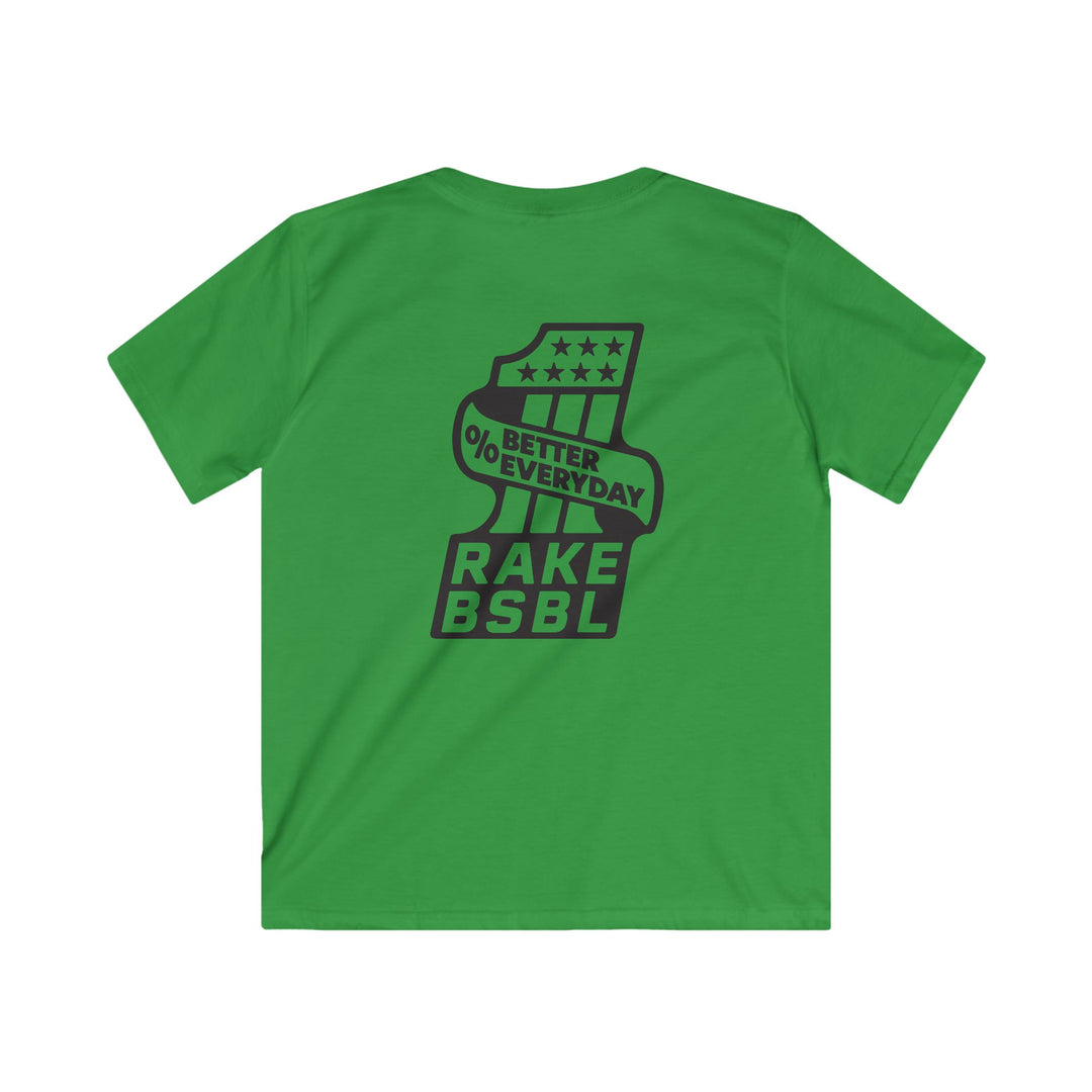 Kids Rake One Percent Better Tee