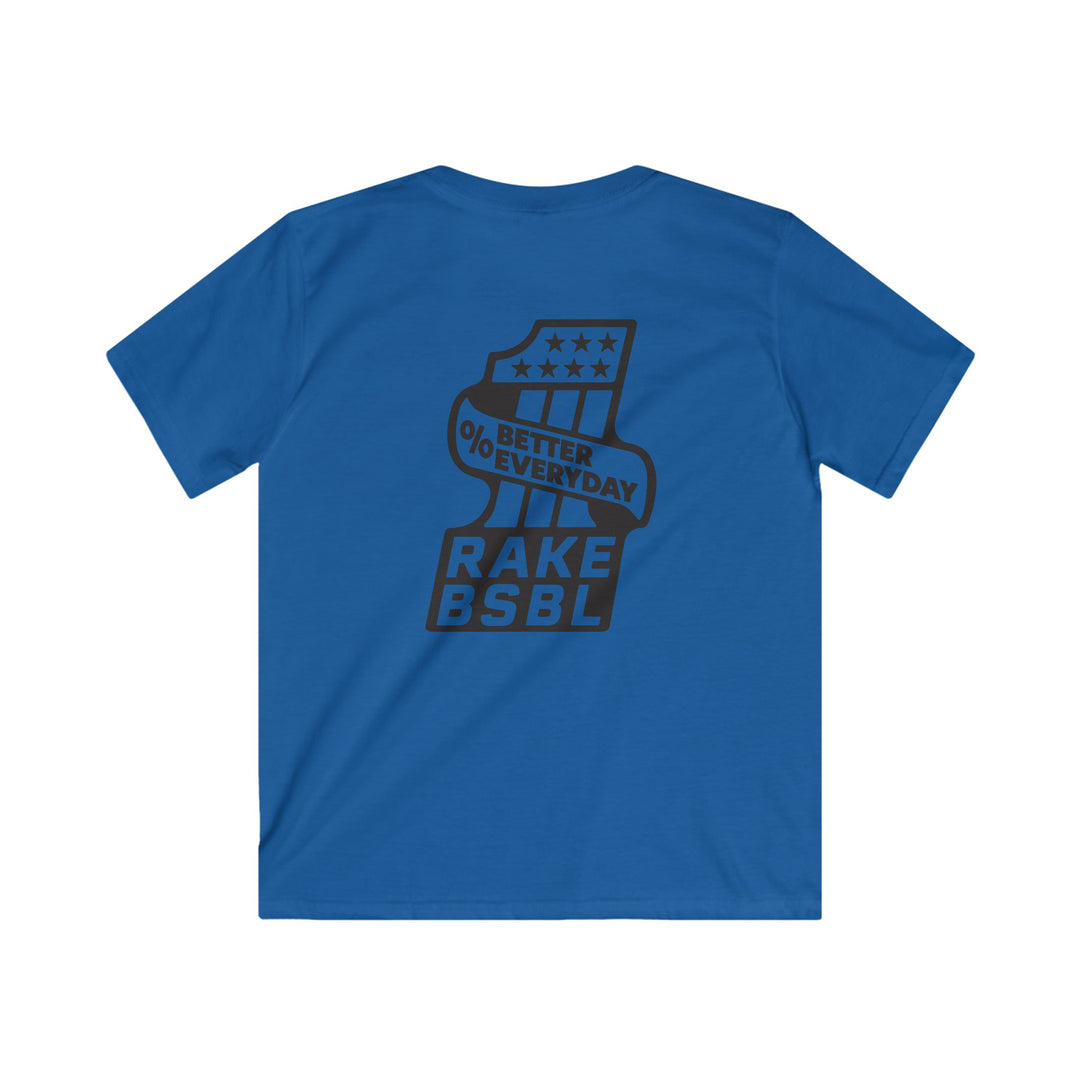 Kids Rake One Percent Better Tee