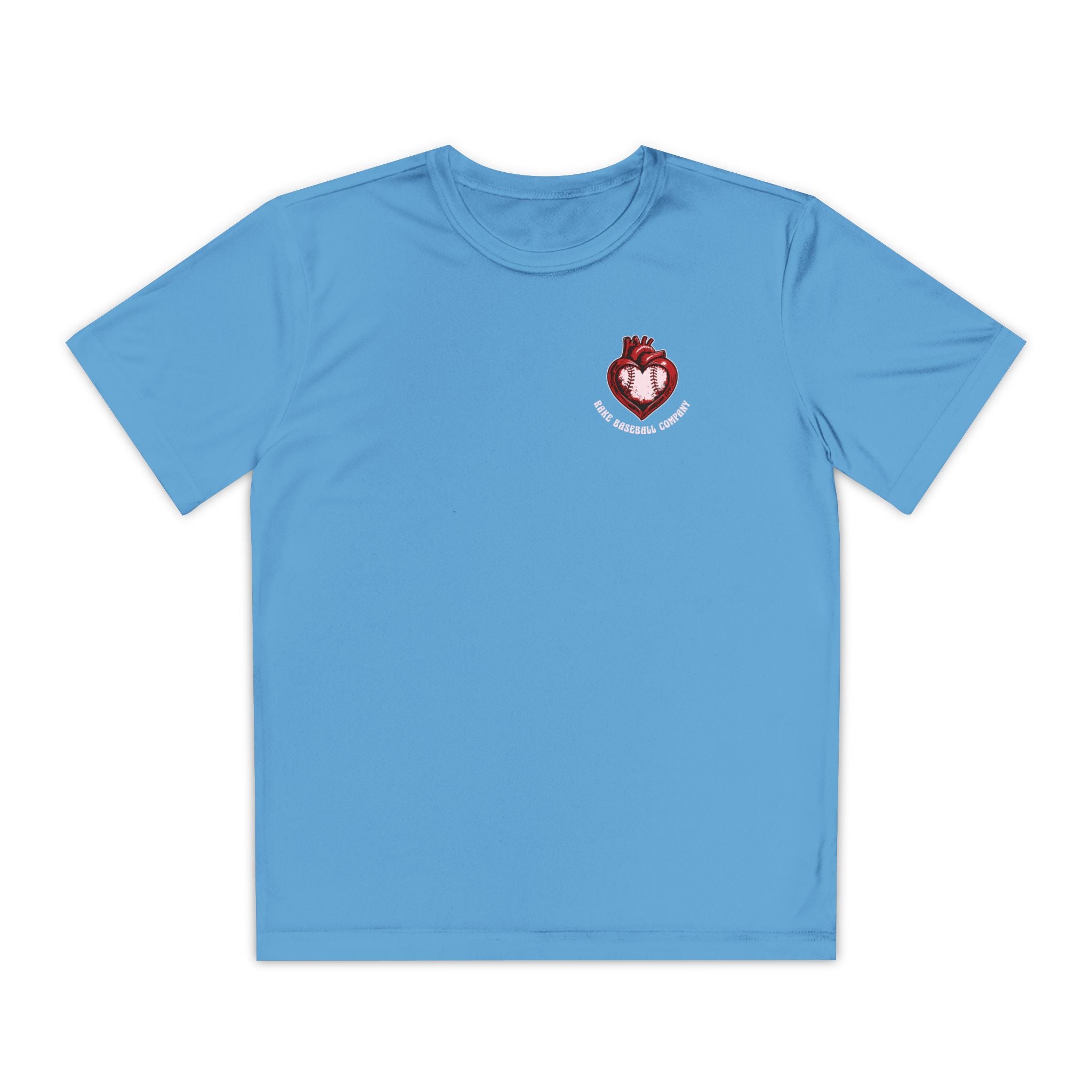 Kids True Amor Baseball Dry Fit Tee - Rake Baseball Company - RAKE BASEBALL | BASEBALL T-SHIRT | BASEBALL CLOTHING | GOOD VIBES ONLY