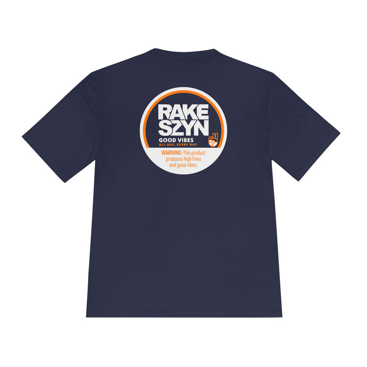 Rake SZYN Dry Fit Tee - Rake Baseball Company - RAKE BASEBALL | BASEBALL T-SHIRT | BASEBALL CLOTHING | GOOD VIBES ONLY