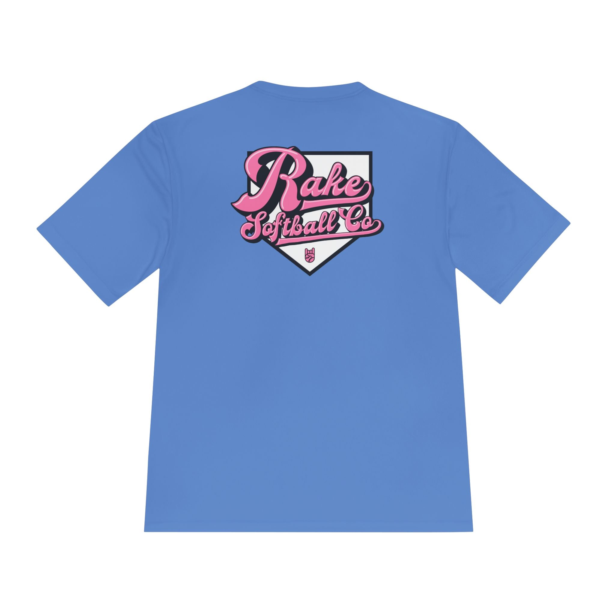 Rake Softball Co. Dry Fit Tee - Rake Baseball Company - RAKE BASEBALL | BASEBALL T-SHIRT | BASEBALL CLOTHING | GOOD VIBES ONLY