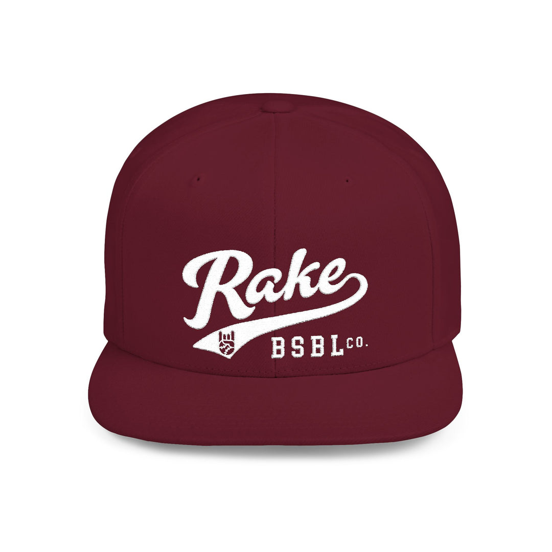 Rake Script Snapback Hat