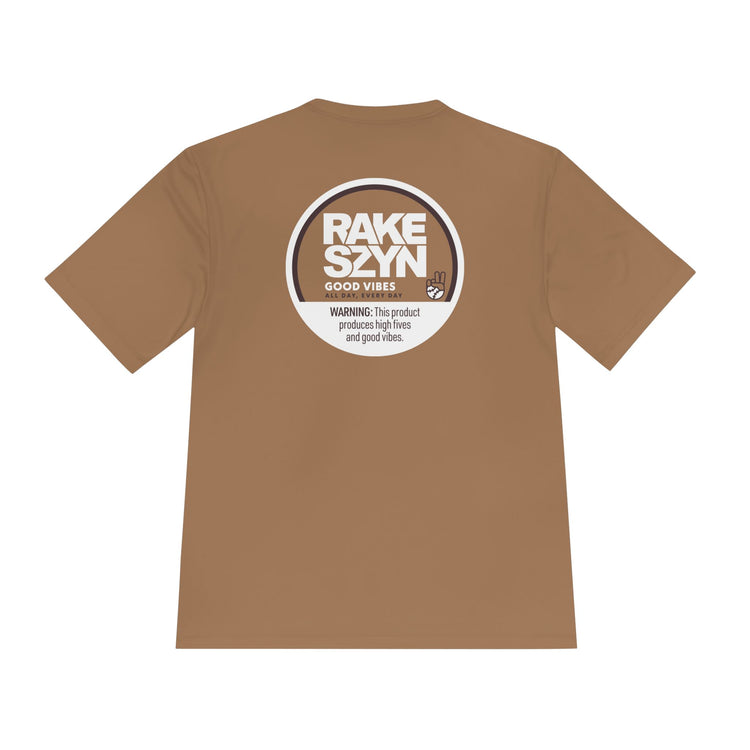Rake SZYN Dry Fit Tee - Rake Baseball Company - RAKE BASEBALL | BASEBALL T-SHIRT | BASEBALL CLOTHING | GOOD VIBES ONLY