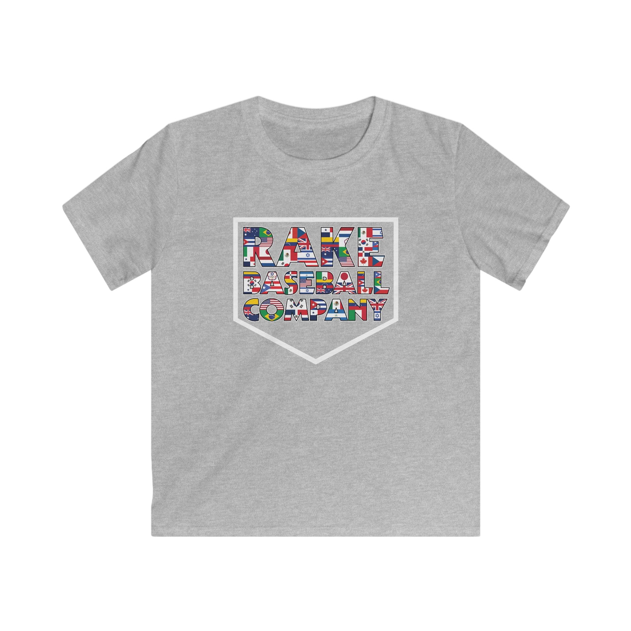 Kids Rake Baseball Company WBC Edition Tee - Rake Baseball Company - RAKE BASEBALL | BASEBALL T-SHIRT | BASEBALL CLOTHING | GOOD VIBES ONLY