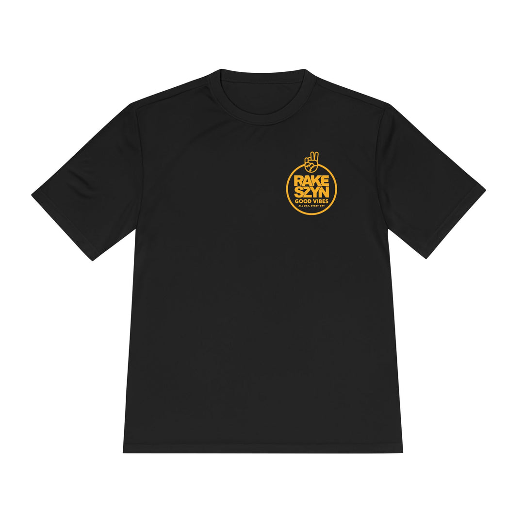 Rake SZYN Dry Fit Tee - Rake Baseball Company - RAKE BASEBALL | BASEBALL T-SHIRT | BASEBALL CLOTHING | GOOD VIBES ONLY