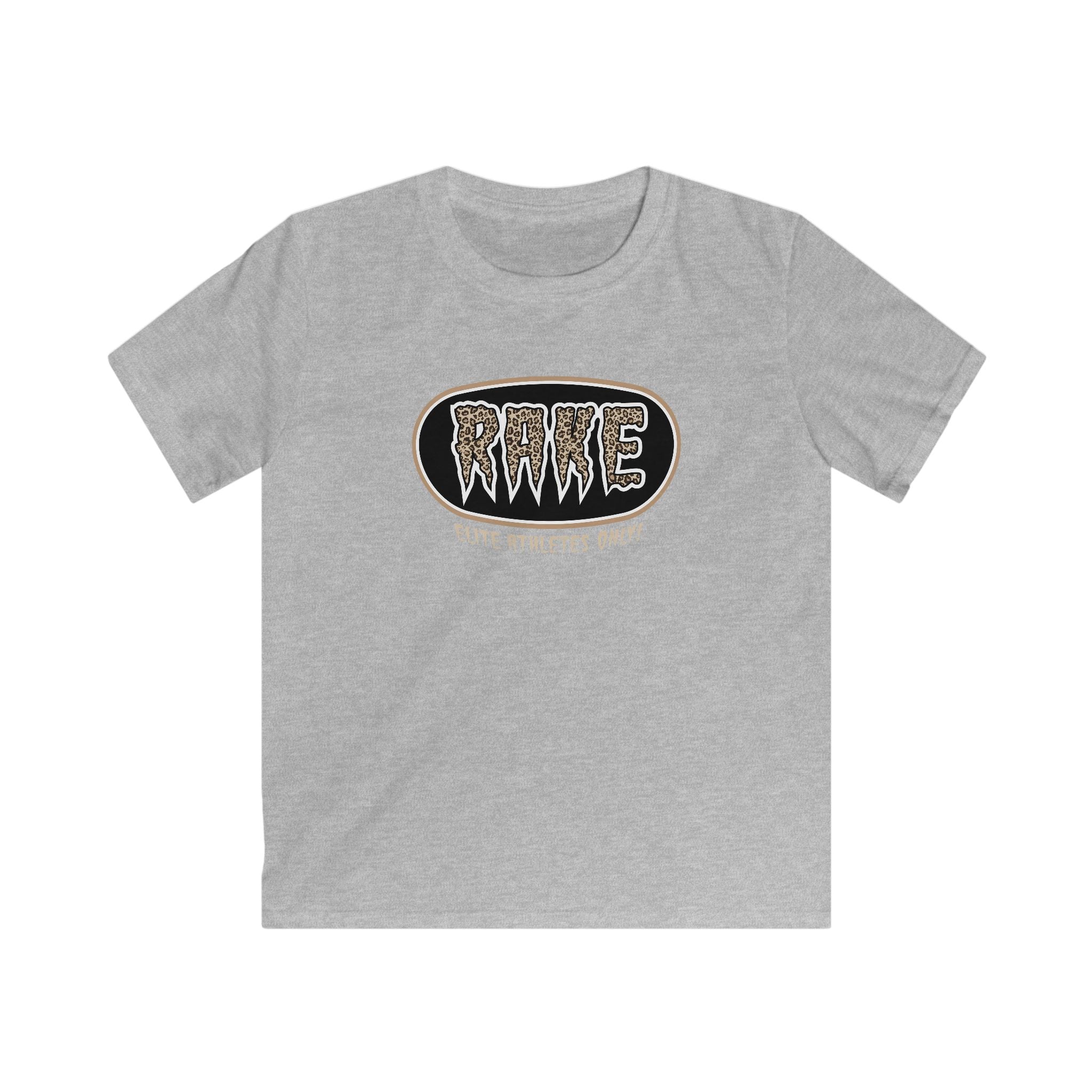 Kids Rake Cheetah Softball Company Tee - Rake Baseball Company - RAKE BASEBALL | BASEBALL T-SHIRT | BASEBALL CLOTHING | GOOD VIBES ONLY