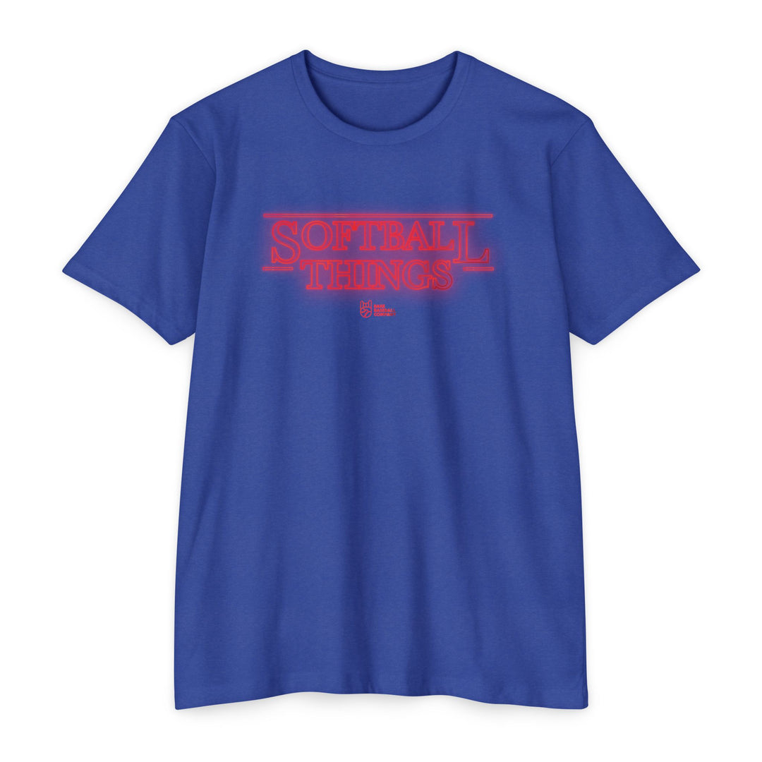 Softball Things Tee - Rake Baseball Company - RAKE BASEBALL | BASEBALL T-SHIRT | BASEBALL CLOTHING | GOOD VIBES ONLY