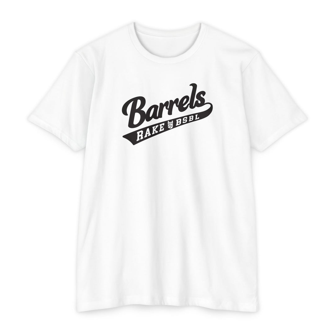 Barrels Tee - Rake Baseball Company - RAKE BASEBALL | BASEBALL T-SHIRT | BASEBALL CLOTHING | GOOD VIBES ONLY